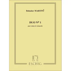 MARTINU:DUO NO.1 POUR VIOLON VIOLONCELLE