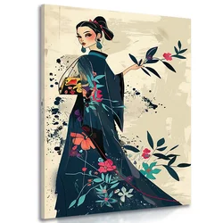 Slika japandi modna ikona - 20x30