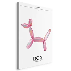 shumee Slika - Holo-Dog - Barvit pes v retro slogu