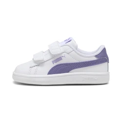 Puma Smash 3.0 Leather V Sneakers Baby, White, Size 23, Shoes