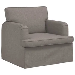 Vidaxl Kavč Taupe 84 x 80 x 85 cm blago