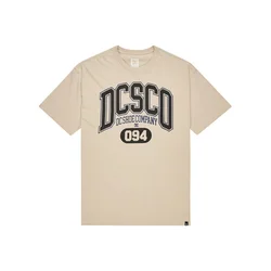 DC Shoes Majica Elective EDYZT04361 Bež Regular Fit