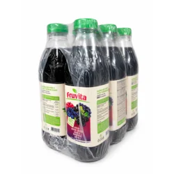 Fruvita 100% voćni sok jabuka,crveno grožđe,aronija,borovnica i kupina 0,80l x 6 kom XXL