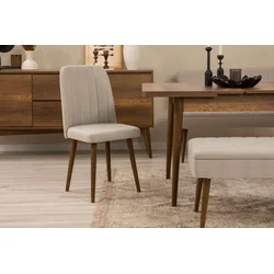 Hanah Home Trpezarijska stolica Vina 1005, 47x90x44 cm, Bež