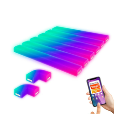 Brilo - LED RGBIC prigušiva svetlosna traka pametna LED/24W/230V Wi-Fi Tuya