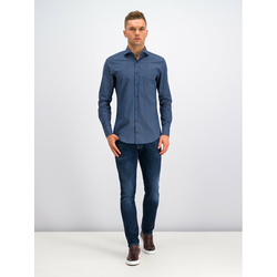 Joop! Košulja 30017083 Tamnoplava Slim Fit