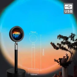 GY Dawn-Sunset Mood Light LED projekcijska luč