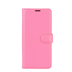 Elegantna torbica Litchi za Huawei Y6p  - ružičasta