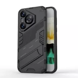 Maska Bibercas za Huawei Pura 70 crna.