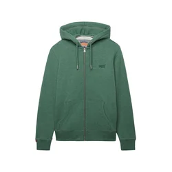 Superdry & Co Jopa na zadrgo ESSENTIAL zelena