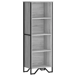 Regal za knjige boja hrasta 50x31x137,5 cm konstruirano drvo