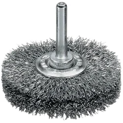 Granit Diskasta krtača z gredjo, jeklo V2A, premer 50 mm