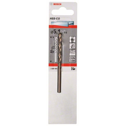 Bosch burgija za metal 5,1 x 52 x 86 mm HSS-Co, DIN 338 2608585852