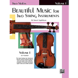 APPLEBAUM:BEAUTIFUL MUSIC FOR TWO STRING INSTRUMENTS VOL.1 TWO VIOLAS