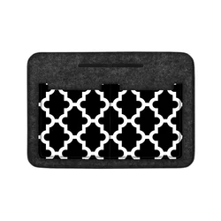 Bertoni Unisexs Felt Bag Organiser Maroco Night