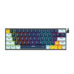 FANTECH Mehanička tastatura Gaming MK874 RGB Atom 63 Navy (Plavi switch)