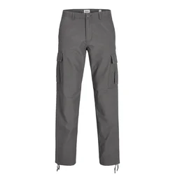 JACK & JONES Kargo hlače JPSTKANE BARKLEY temno siva