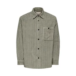 Only & Sons Srajca ONSWALEED greige / temno zelena