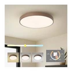 Brilagi - LED stropna svetiljka POOL LED/60W/230V 3000/4000/6000K 50 cm braon