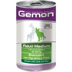 Gemon Hrana Za Pse, Jagnjetina, Komadići, Za Srednje Rase, Adult, 1250g