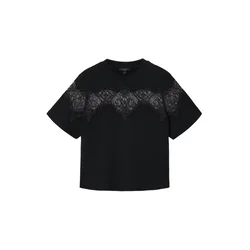 AllSaints Majica W071JE črna