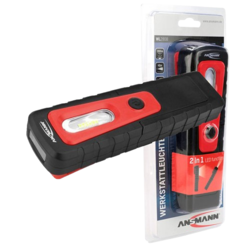 ANSMANN Radna lampa WL280B, Crno-crvena