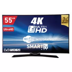 VOX SMART 55DSW400U  LED, 55" (139.7 cm), 4K Ultra HD, DVB-T2/C/S2