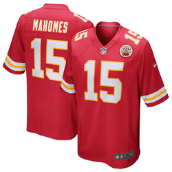Patrick Mahomes 15 Kansas City Chiefs Nike Game dres