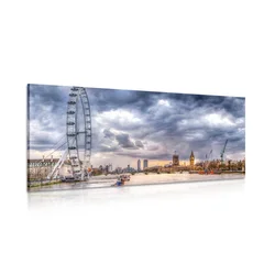 Slika edinstvenega Londona in reke Temze - 80x40