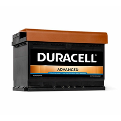 Duracell DURACELL ADVANCED 72Ah+D 278x175x175