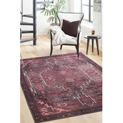 Conceptum Hypnose Tepih Folk -BA 25, 210x310 cm, Bordo