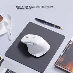JD Original Bežični miš, 2.4GHz, Bluetooth, Beli