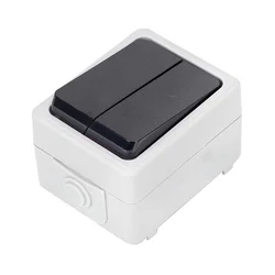 Aigostar - Kućni serijski prekidač 250V/10A IP54