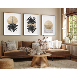 Wallity Dekorativna slika Huhu210, 30x40cm, 3 dela