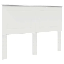 Vidaxl Vzglavje Bela 100 cm Konstruirano leseno