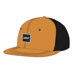 Leatt Trucker Tech šiltovka, rusty orange (S-XL)