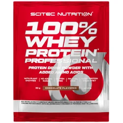 Scitec Nutrition Protein 100% Whey Professional, Čokolada-lešnik 30g