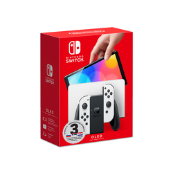 NINTENDO NINTENDO SWITCH CONSOLE O LED WHITE 3Y, (21332132)