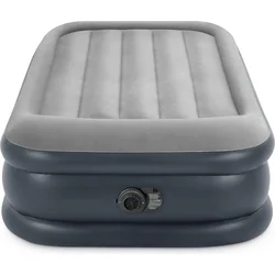 INTEX Vazdušni krevet sa ugrađenom pumpom 99x191x42cm Dura Beam