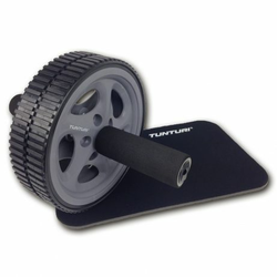 TUNTURI LUXURY EXERCISE WHEEL WITH NBR MAT