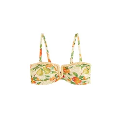 B by Ted Baker Bikini zgornji del Fruit rumena/zelena/oranžna/bela