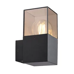 RABALUX Loanda Spoljna zidna lampa, IP54, E27, 60W, Crna