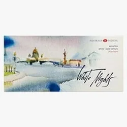 Set profesionalnih akvarelov White Nights - 24x2.5ml (set)