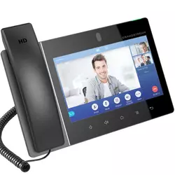 Grandstream-USA GXV3380 Multimedia Android 16-line/16-SIP VoIP HD telefon, 8(1280?800) touch screen TFT, 2MPix Full-HD kamera, Bluetooth, WiFi