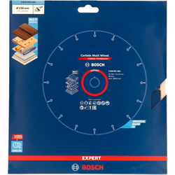 Rezalna plošča EXPERT Carbide Multi Wheel, 230 mm, 22,23 mm