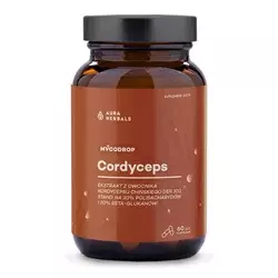 Aura Herbals - Mycodrop Cordyceps 30:1, 30% beta-glukan + 60 kapsul