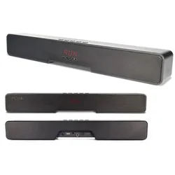 Microlab Onebar02 LED Bluetooth speaker soundbar 2x15W, USB, HDMI, AUX, Optical, Coaxial, black