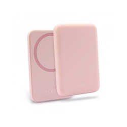 PURO MagSafe power bank 4200mAh bežična eksterna baterija Roze