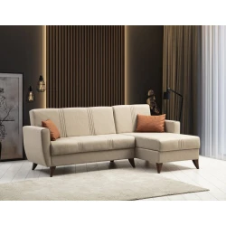 Atelier del Sofa Ugaona garnitura Zaden 218x86x130cm Bež