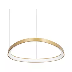 Ideal Lux - LED luster na sajli GEMINI LED/47W/230V 4000K prečnika 61 cm CRI 90 mesing